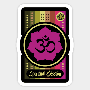 Spiritual Magenta Sticker